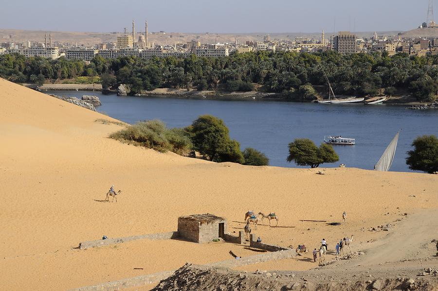 Monastery of St. Simeon - Panoramic View of Aswan