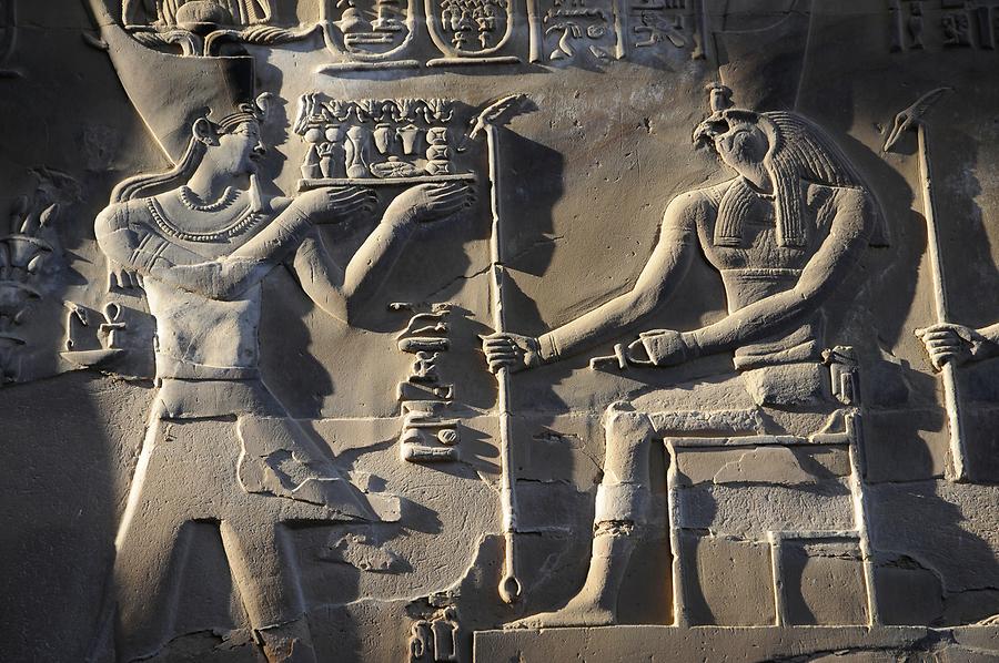 Temple of Kom Ombo - Carved Relief