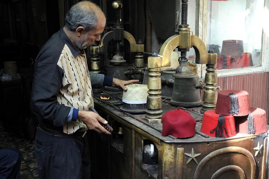 Khan el-Khalili - Hat Maker