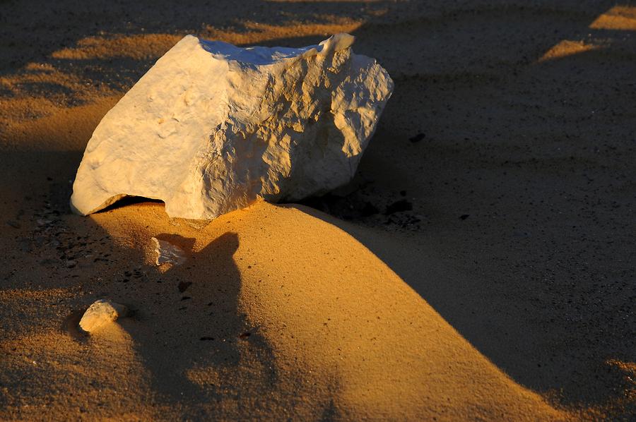 Desert near Al-Qasr - Rock