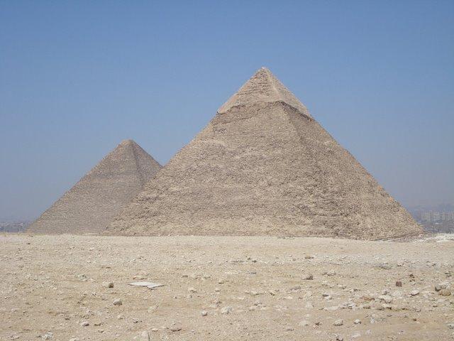 Pyramids of Khufu and Khafre