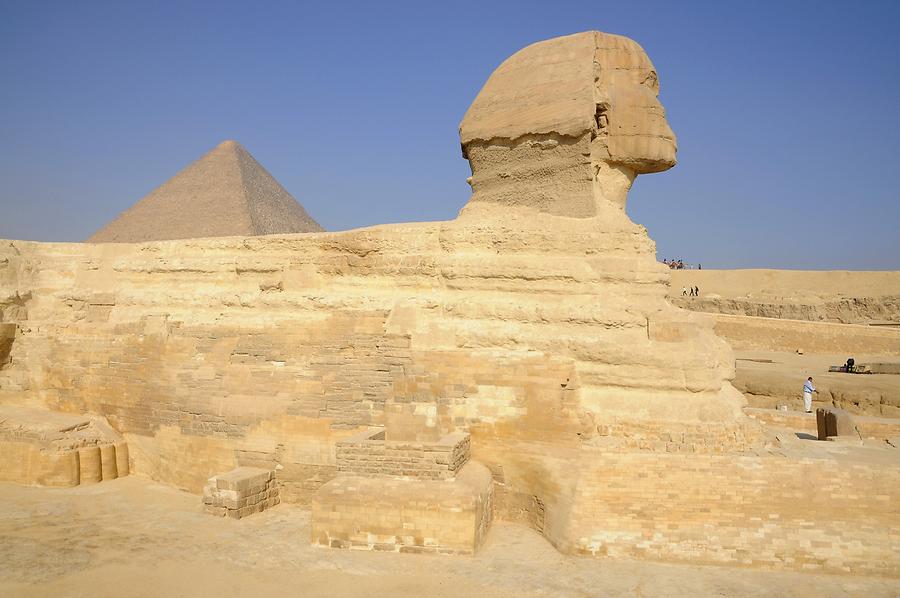 Khafre's Pyramid and the Great Sphinx