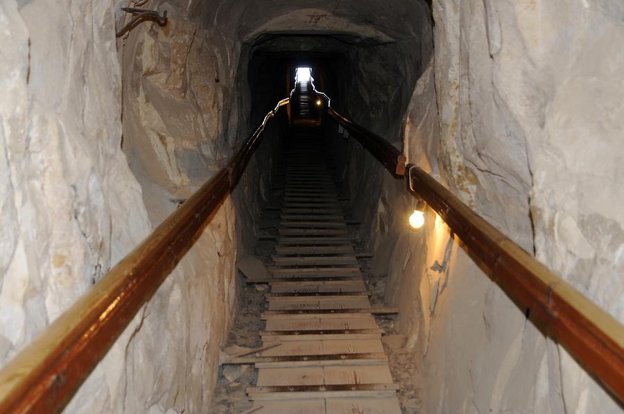 Meidum - Pyramid of Maidum; Inside