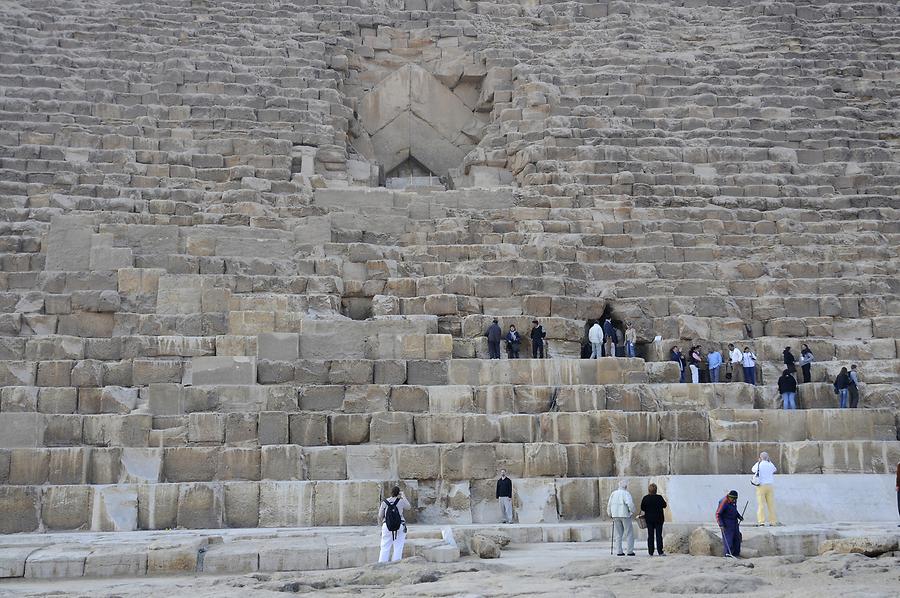 Pyramid of Cheops - Entrance