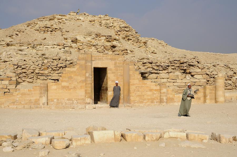 Saqqara - Pyramid of Userkaf