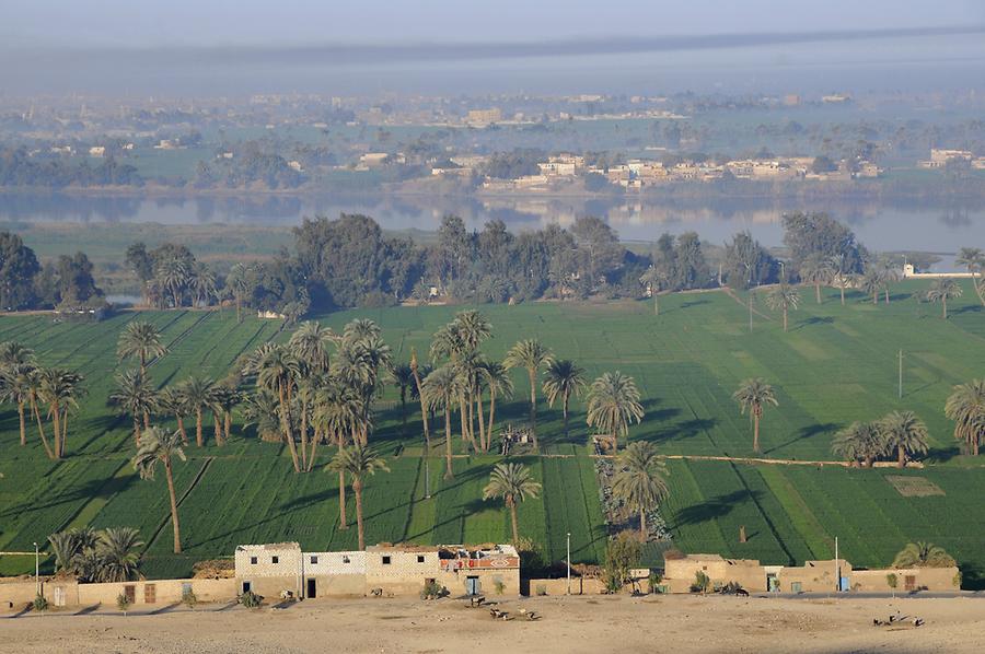 Nile Valley near Beni Hassan