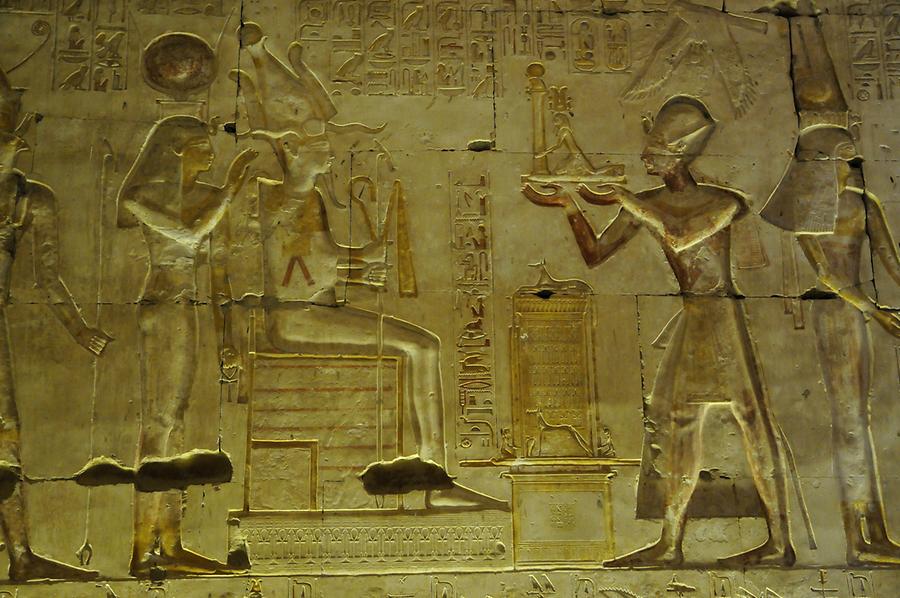 Reliefs, Temple of Abydos