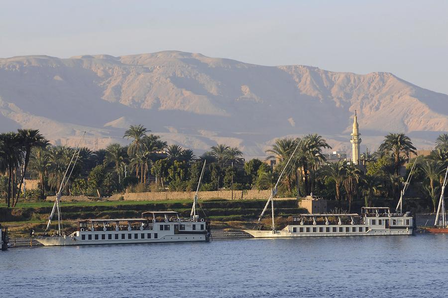 The Nile near Luxor