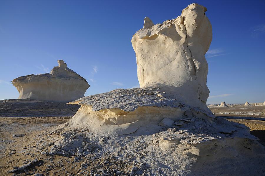 White Desert - Lime Stone Rock Formations