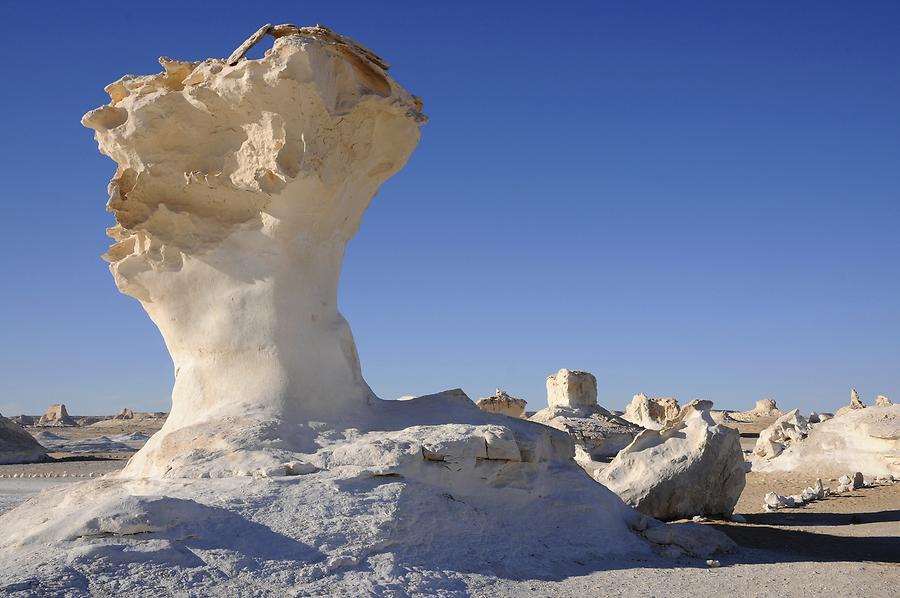 White Desert - Lime Stone Rock Formations