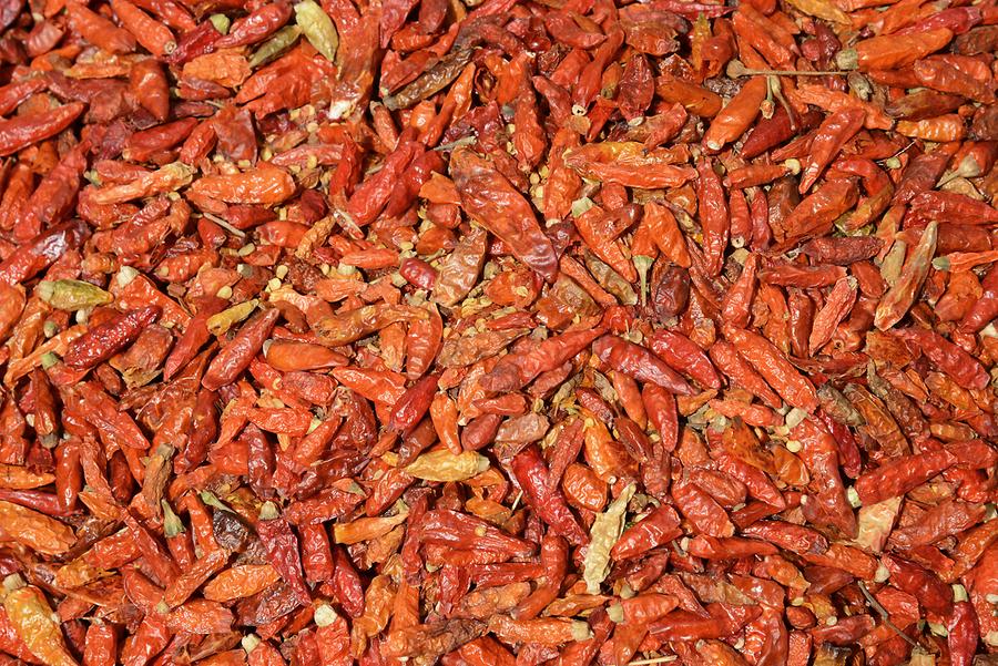 Chencha - Market; Chilies