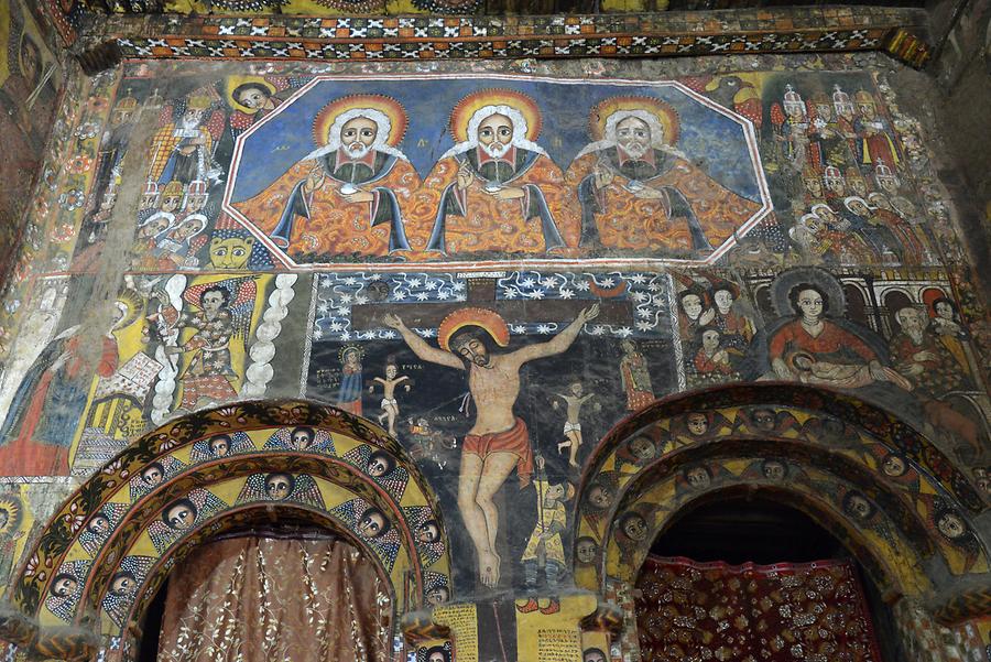 Debre Berhan Selassie Church - Inside