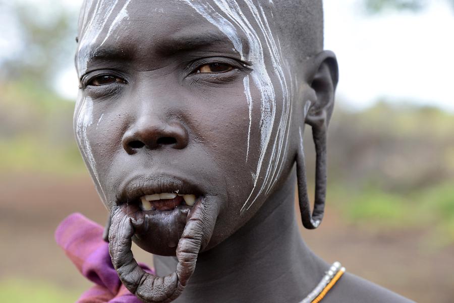 Mursi Woman