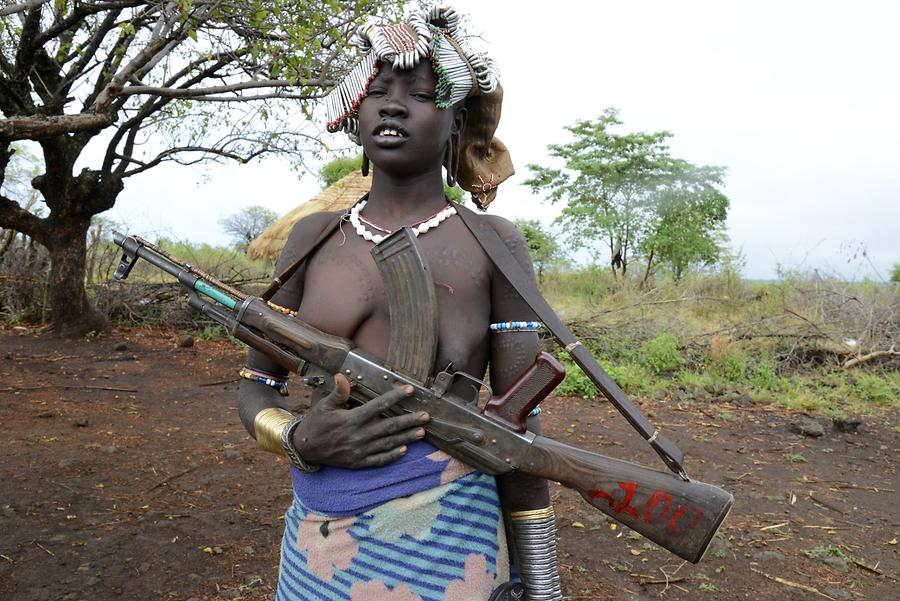 Mursi Woman