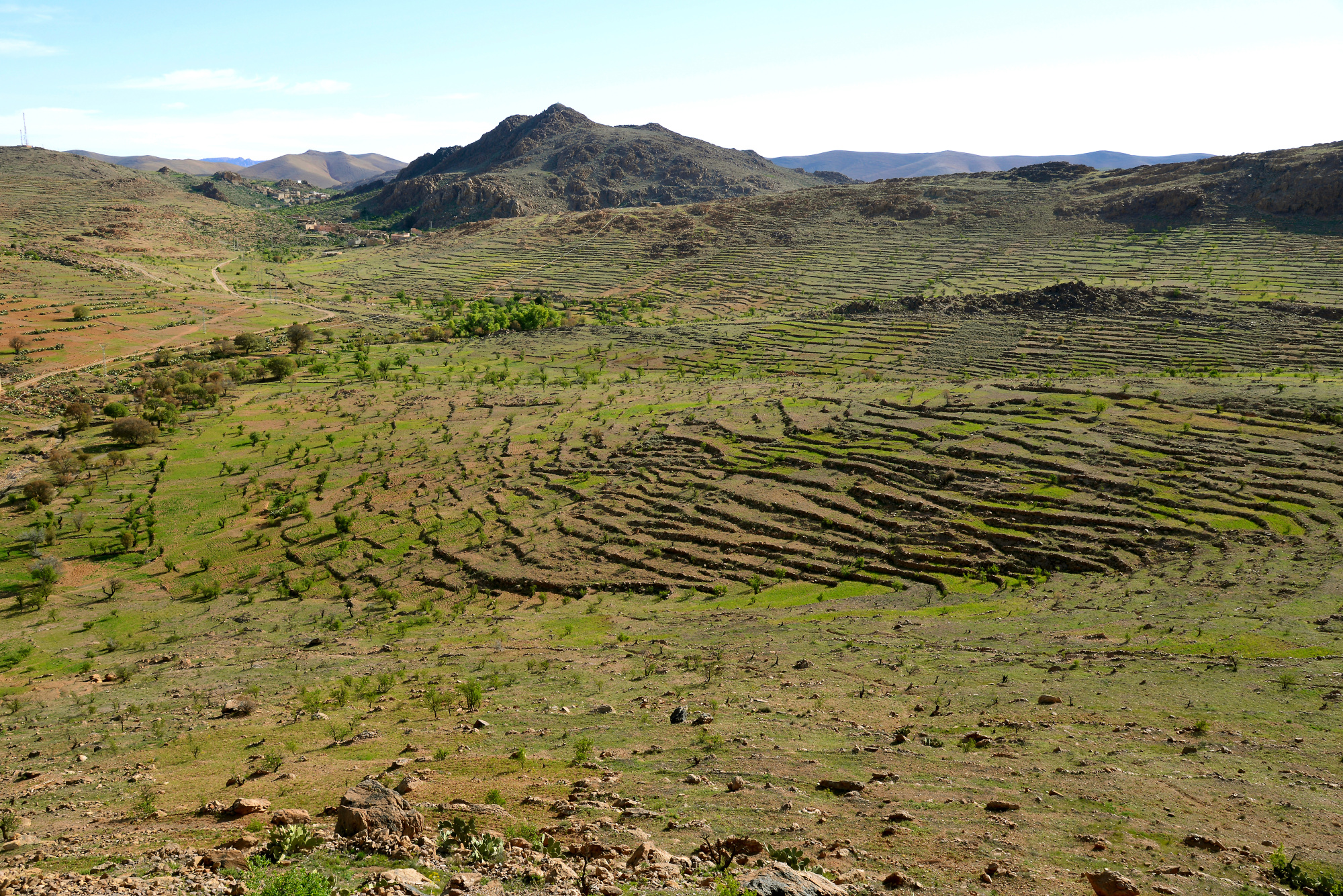 Landscape near Igherm (2) AntiAtlas Pictures Geography im