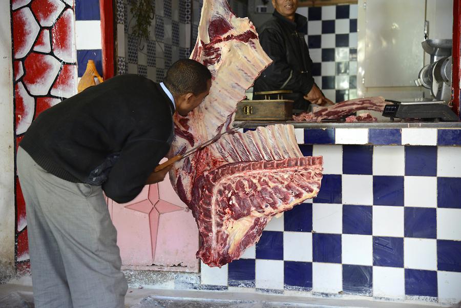 Rissani - Meat Market