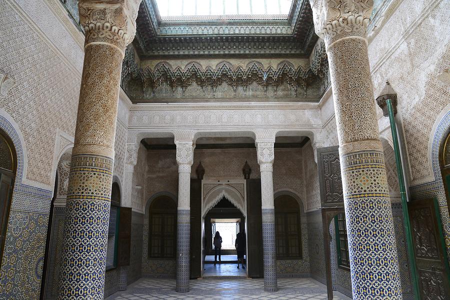 Telouet Kasbah; Inside