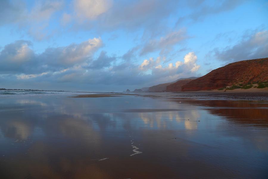 Legzira - Sand Beach at Sunset