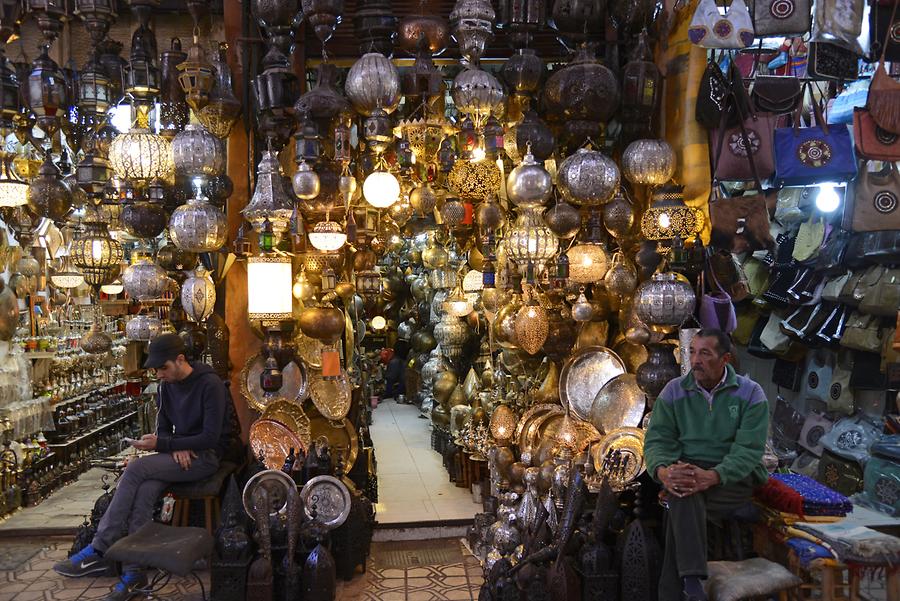 Marrakech - Suq; Lamps