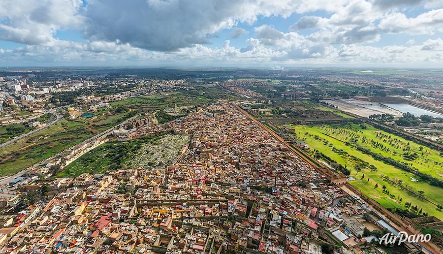 Medina. Meknes, Morocco, © AirPano 