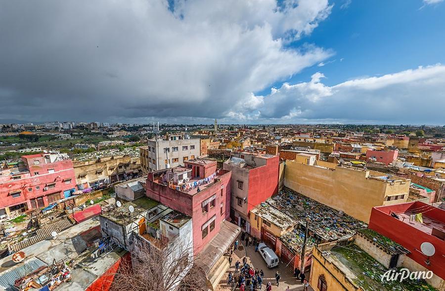 Medina. Meknes, Morocco, © AirPano 