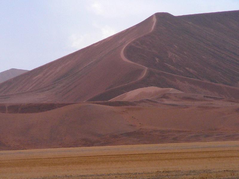 On the way to Sossuvlei