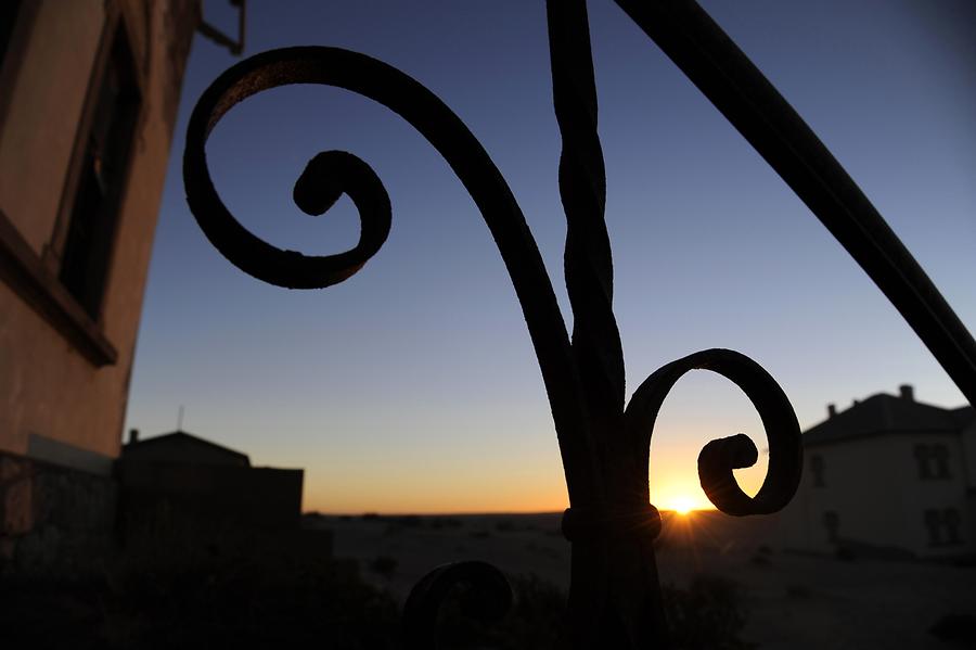 Sunset at Kolmanskop