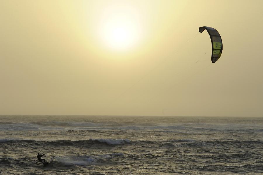 Kiteboarder