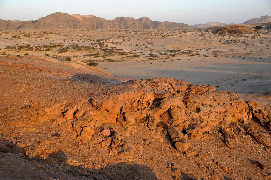 Sunset at Welwitschia-Drive