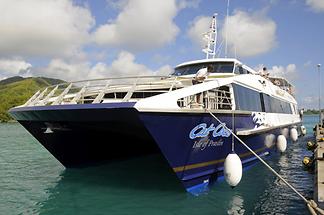 Ferryboat to Praslin