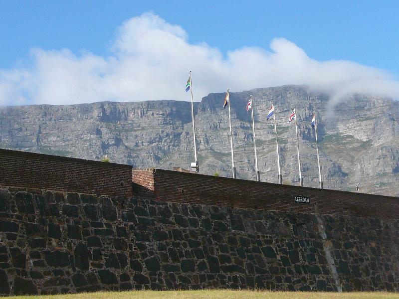 External wall of the Castle of Good Hope