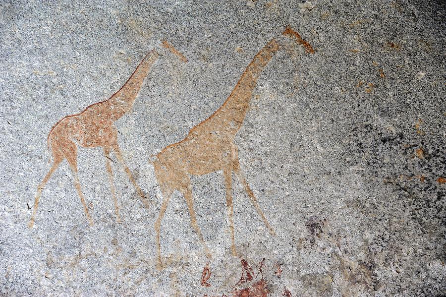 Rock Paintings Nswatugi Cave