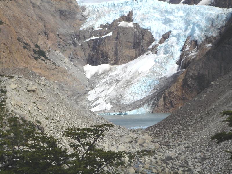 Piedras Blancas glacier