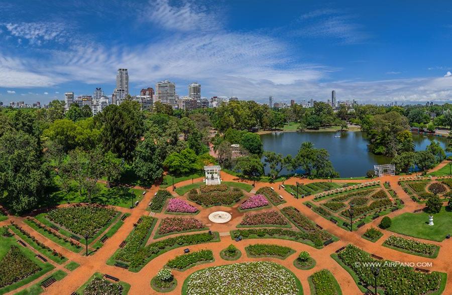 Parque del Rosedal, © AirPano 