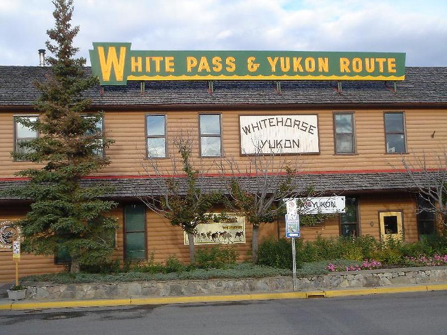 Train station Whitehorse, Photo: H. Maurer, Fall 2005