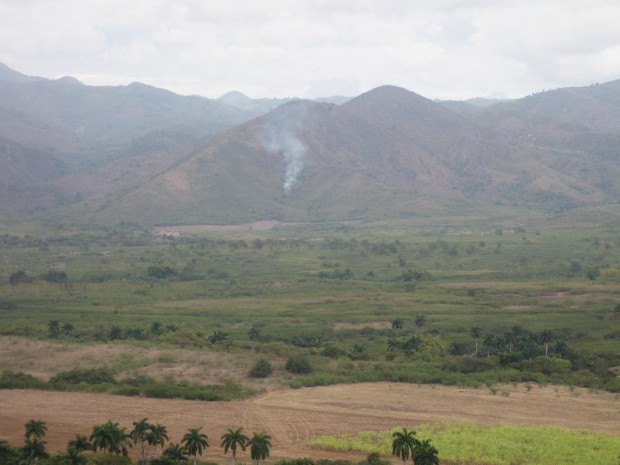 Valle de los Ingenios - Mirador de Loma del Puerto - Blick auf Sierra del Escambray