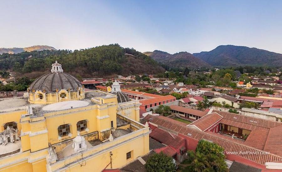 La Merced Church, Antigua Guatemala, © AirPano 