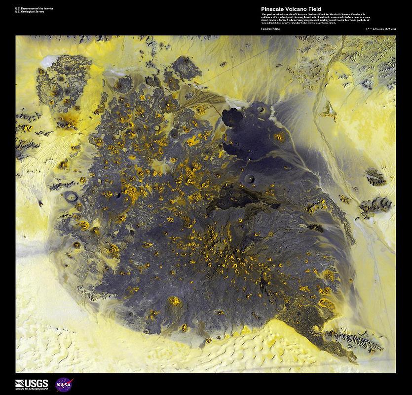 Pinacate Volcano field