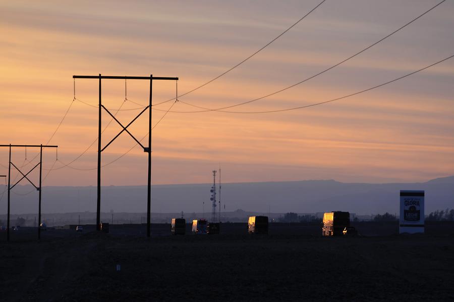 Panamericana at Sunset