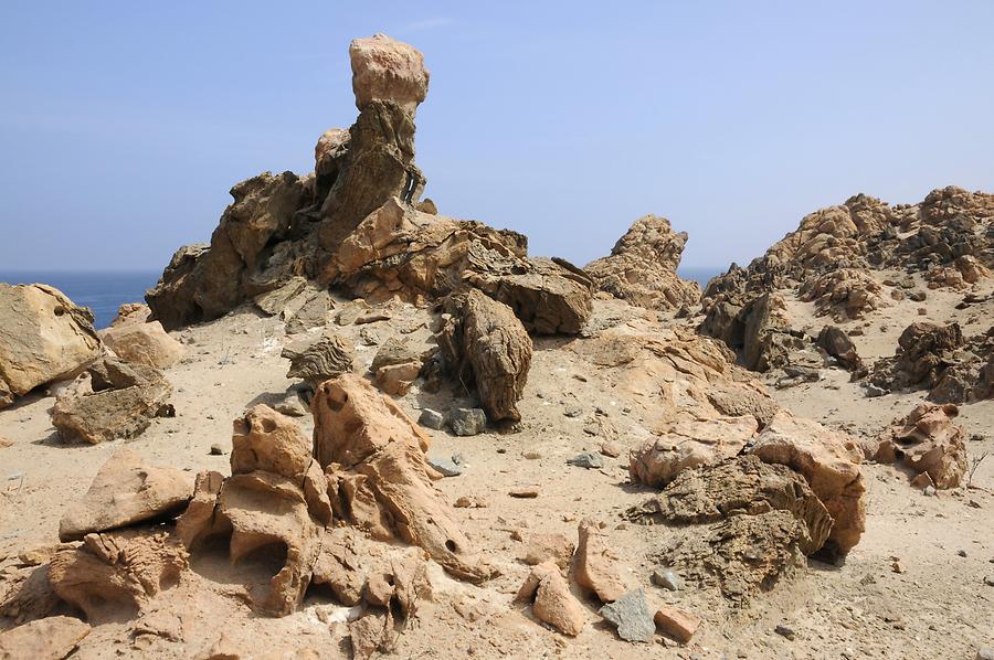 Rock Formations Along the Coast