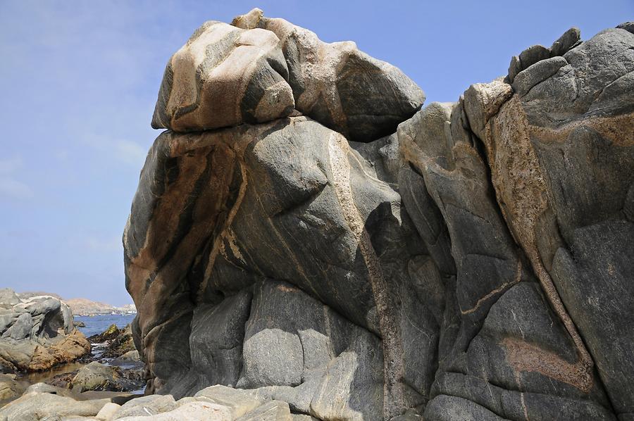 Rock Formations Along the Coast