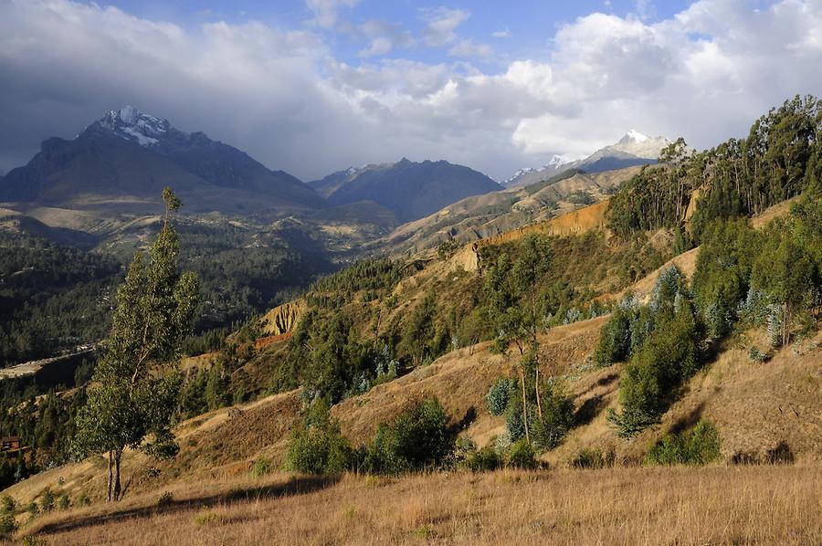 Cordillera Blanca at Sunset