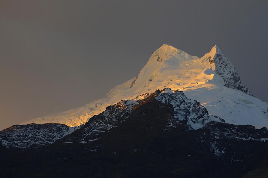 Cordillera Blanca at Sunset