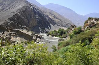 Rio Santa Canyon near Huallanca (2)