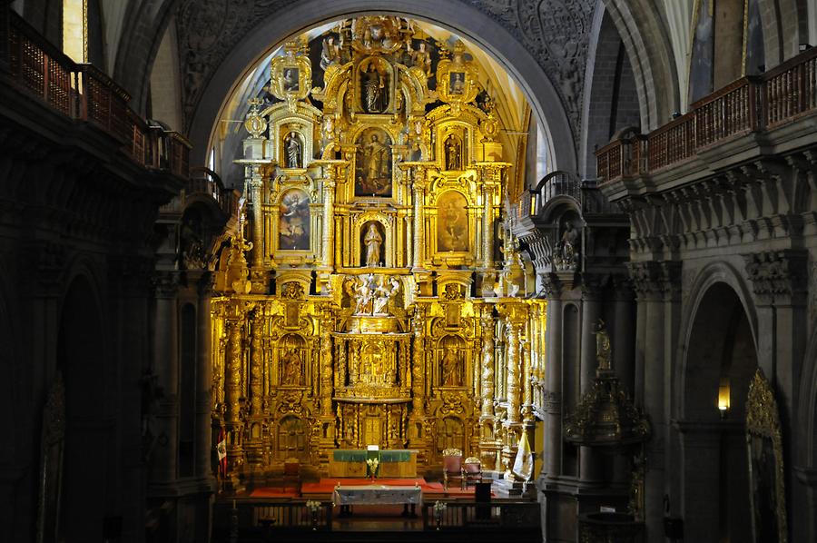 Church of La Compañía - Inside