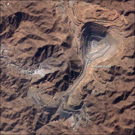 Perus Toquepala copper mine