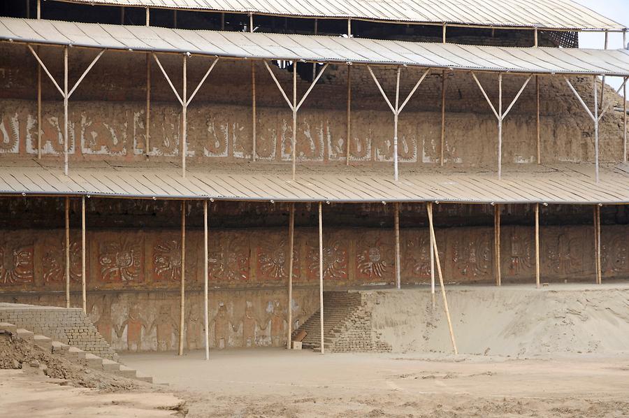 Moche - Temple of the Moon; Reliefs