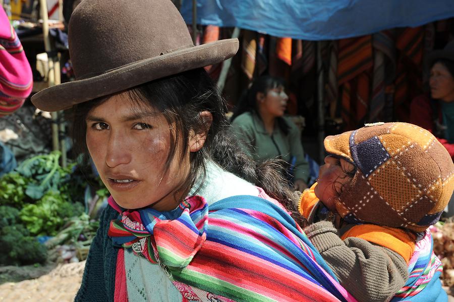 Písac - Market; Indian