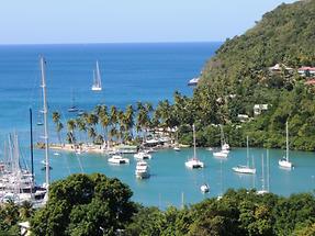 St Lucia Hafen