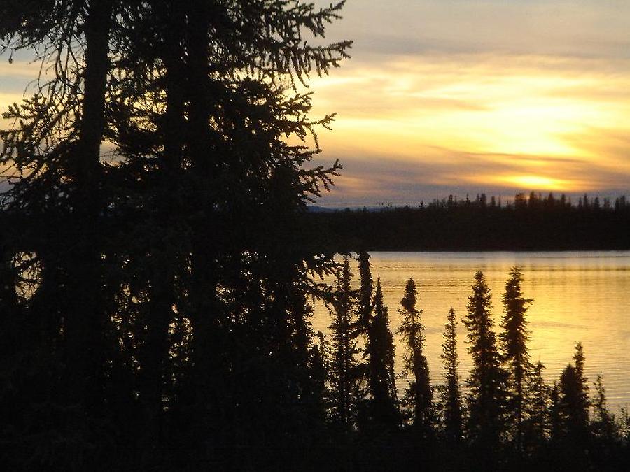 Evening at Lake Louise, Photo: H. Maurer, 2005